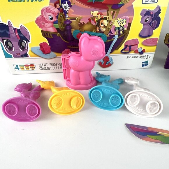 My Little Pony Play-Doh Pirate Friendship Ahoy Set Walmart Exclusive Plus Extras - Picture 11 of 16